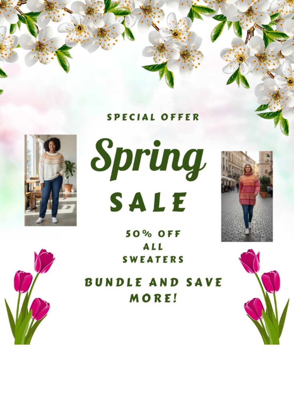 Sweater Sale! Priced at 50% off New Used Light Heavy